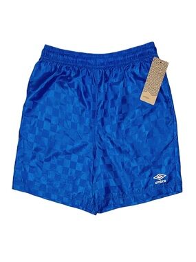 UMBRO Boy's Royal Blue Checkered Shorts New With Tags X-Large 13